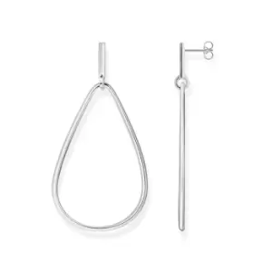 image of THOMAS SABO Silver Heritage Drop Earrings