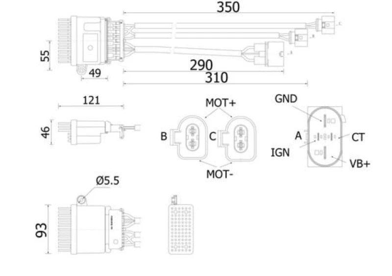 Image of Blower motor regulator MAHLE ABR 78 000S