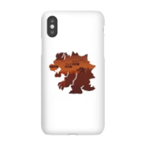 image of Nintendo Super Mario Bowser Silhouette Phone Case - iPhone X - Snap Case - Gloss