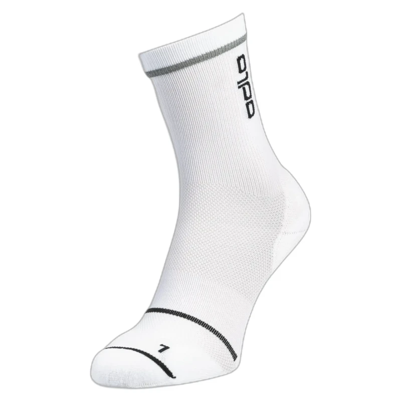 Image of Football Socks Odlo Ceramicool Reflective Blanc Unisex 45/47
