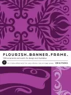 Image of flourish banner frame 555 ornaments and motifs for design and illustration