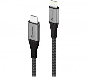 image of ALOGIC USB-C to Lightning Cable, Space Grey, 1.5 m