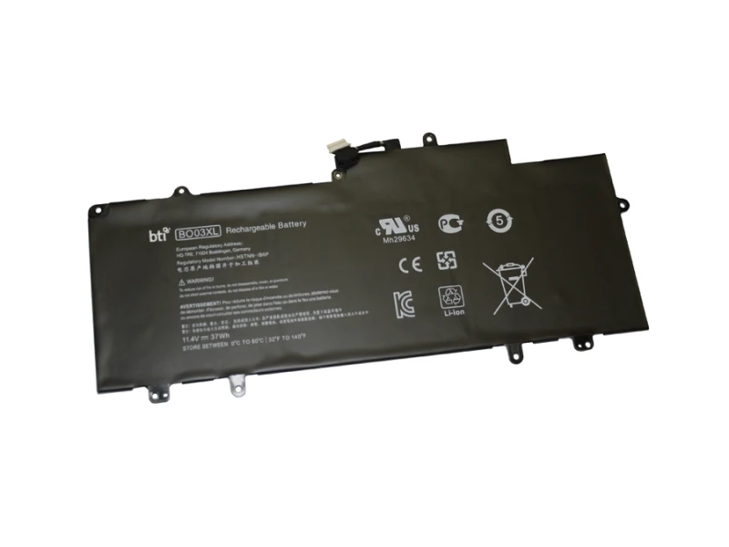 Image of BTI 37Wh 3 cell BO03XL compatible battery for HP - COMPAQ CHROMEBOOK 1