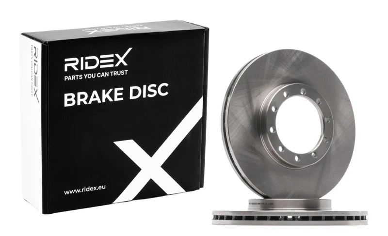 Image of Brake disc RIDEX 82B2441