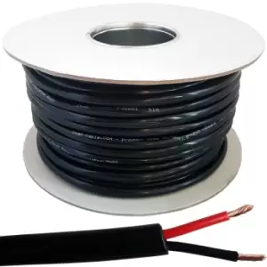 Image of 50m Outdoor Garden Speaker Wire Cable 1.5mmA² Stranded CCA Flex Reel 100V