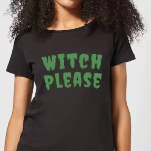 Image of Witch Please Womens T-Shirt - Black - XXL