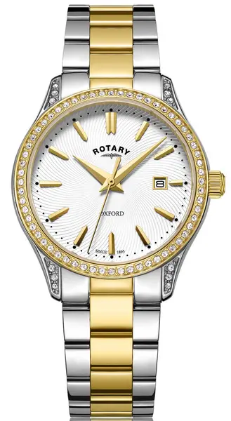 image of Rotary Watch Oxford Ladies D - Silver RTY-828