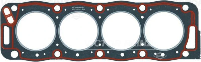 Image of REINZ 61-31060-10 Head Gasket 1,45mm, Notches/Holes Number: 2 Gasket,cylinder head (318)