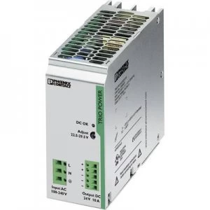 Phoenix Contact TRIO-PS/1AC/24DC/10 Rail mounted PSU (DIN) 24 V DC 10 A 240 W 1 x