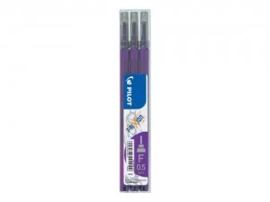 Image of Pilot Refill for Frixion Point 0.5mm Violet PK3