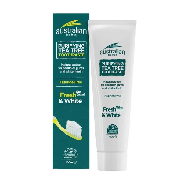 image of Australian Tea Tree Fresh & White Mint Flavour Toothpaste 100ml