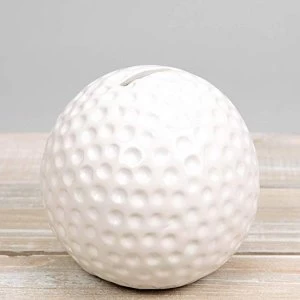 image of Harvey Makin Ceramic Golf Ball Money Bank