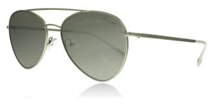 image of Prada Sport PS50SS Sunglasses Matte Silver 1AP2B0 57mm