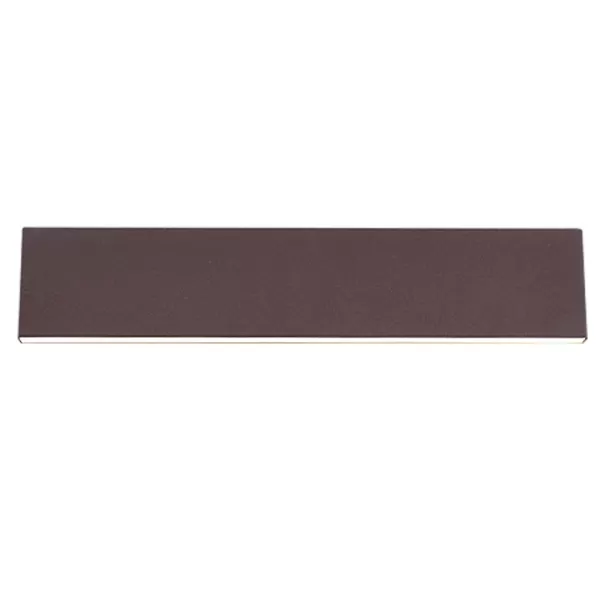 Image of Concha Modern 2 Light Up & Down Wall Lamp Rusty 47cm 3000K