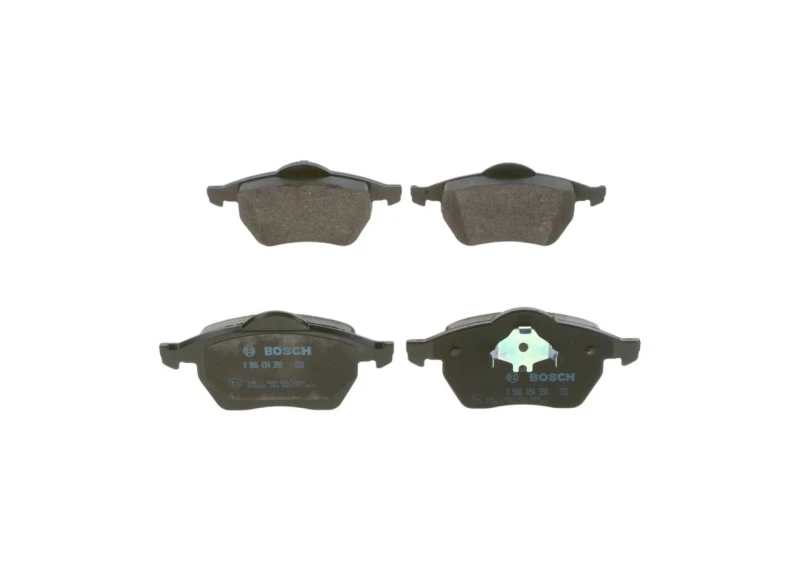 Image of Bosch 0 986 494 390 Brake pad set with mounting manual Low-Metallic Brake Pad Set,disc brake (402)