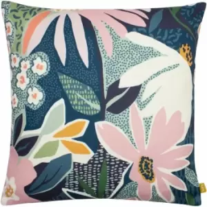 Image of Furn Samba Recycled Cushion Cover (43cm x 43cm) (Multicoloured) - Multicoloured