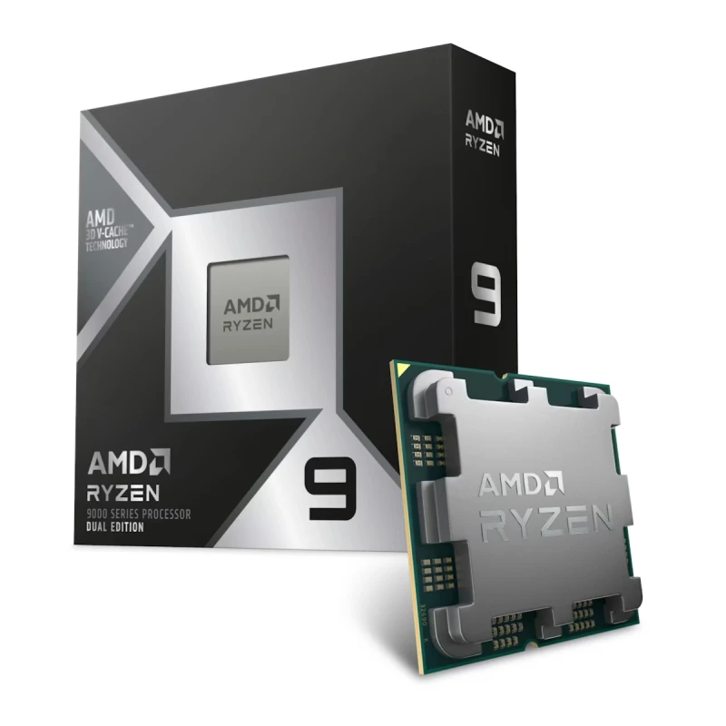 Image of AMD Ryzen 9 9950X3D2 Dual Edition Socket AM5 16-Core Processor 100-100001978WOF