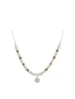 image of Bibi Bijoux Silver 'Enchanted Essence' Necklace, Silver, Women