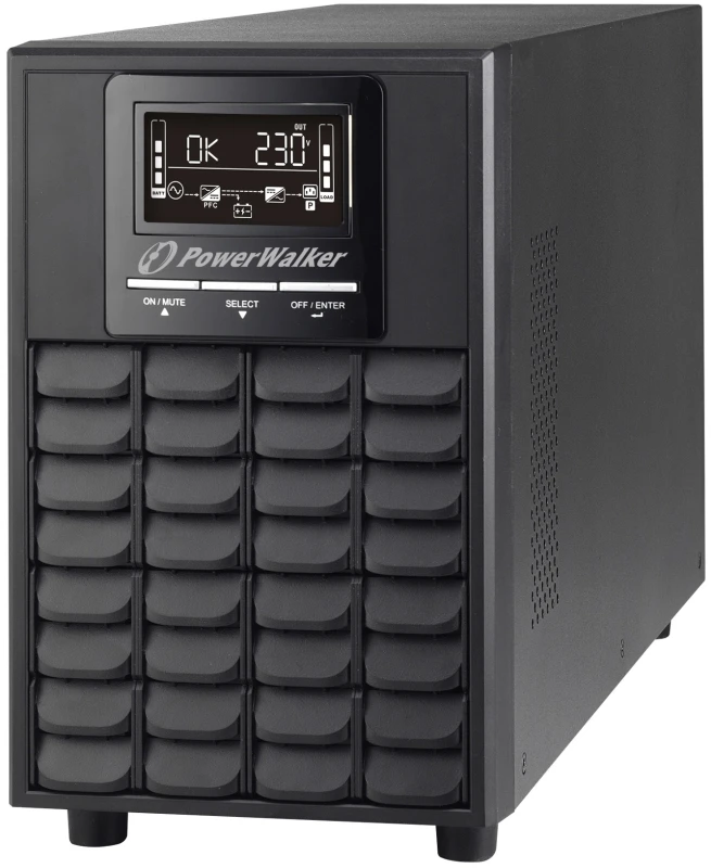 Image of PowerWalker VFI 1000 CG PF1 Double-conversion (Online) 1 kVA 1000 W 4