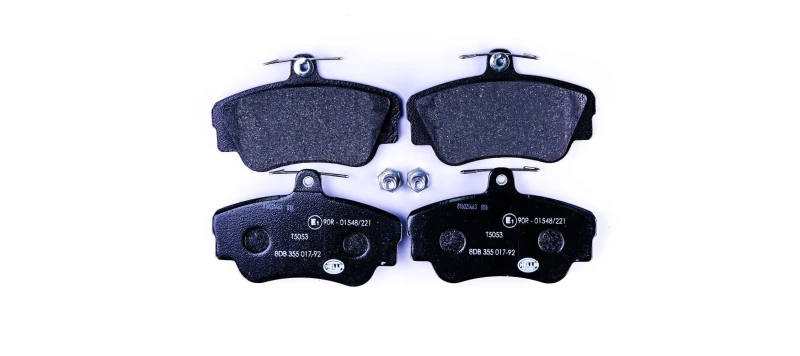 Image of HELLA Brake pad set HELLA 8DB 355 017-921