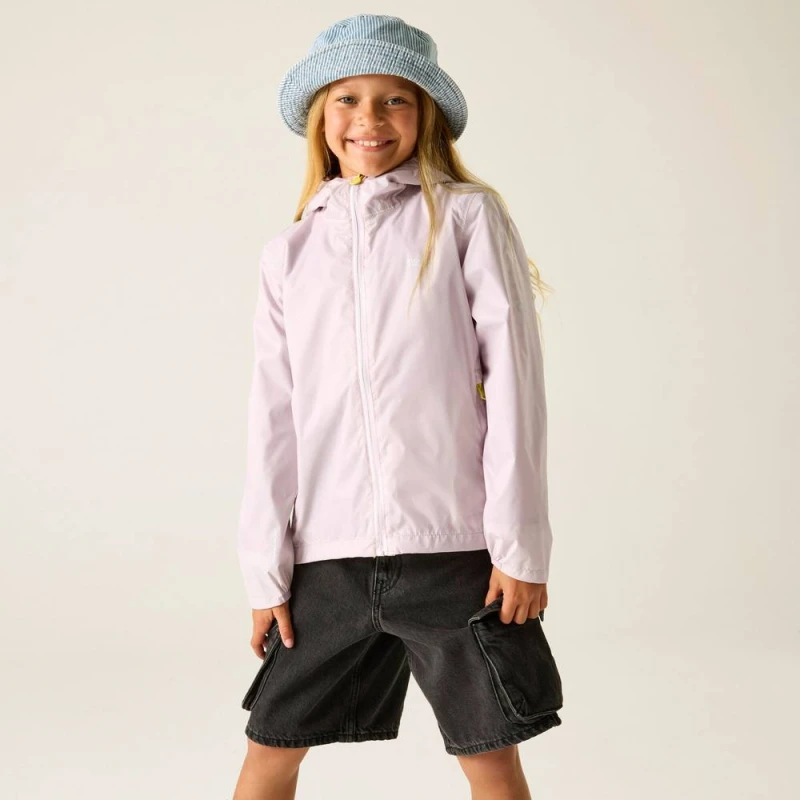 Image of Regatta Waterproof jacket for children Regatta Lever Rose Unisex 9/10 ans