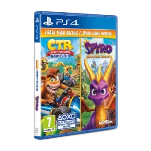 Image of Crash Team Racing Nitro Fueled & Spyro Reignited Trilogy Double Pack PS4 Game