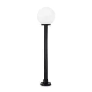Image of Classic 1 Light Outdoor Bollard Light White IP44, E27