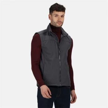 Image of Regatta Flux Softshell Bodywarmer - Seal Grey