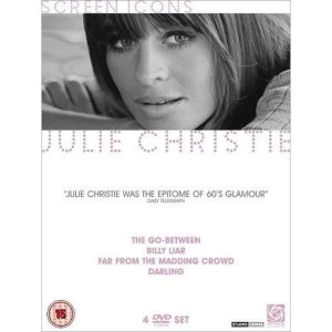 image of Julie Christie - Screen Icons DVD 4-Disc Set Box Set