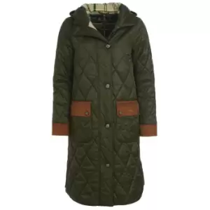 Image of Barbour Womens Mickley Quilted Jacket Sage/Ancient 16