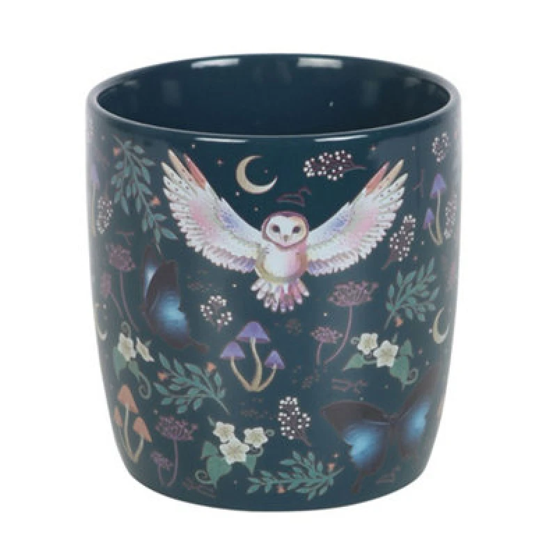 Image of Something Different Something Different Night Flight All-Over Print Ceramic 320ml Mug in Green Green One Size Unisex 5063652070161