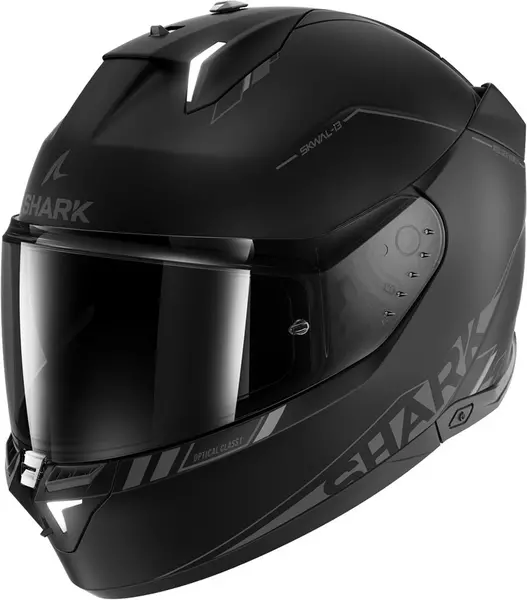 Image of Shark SKWAL i3 Blank SP Mat Black Anthracite Black KAK Full Face Helmet M