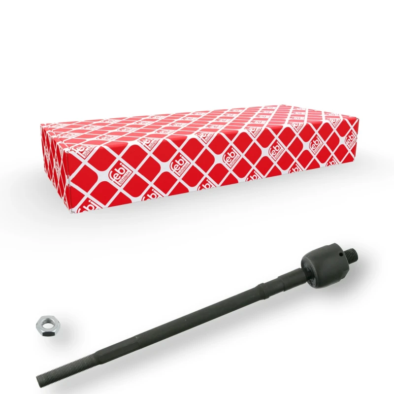 Image of FEBI BILSTEIN 28055 Inner Tie Rod OE Turbo NEW, Front axle both sides, with counter nut Inner Tie Rod (51)
