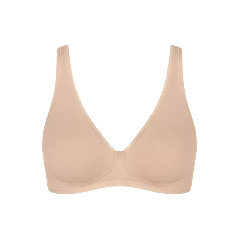 Image of Sloggi Basic+ Non-Underwired Bra skintone Women 32A;34A;36A;38A;32B;34B;36B;38B;32C;34C