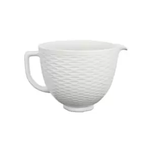 Image of KitchenAid Ceramic 4.8L Mixer Bowl Embossed