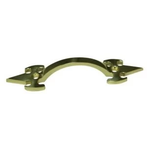 image of BQ Brass Brass Effect Bow Furniture Pull Handle Pack of 1