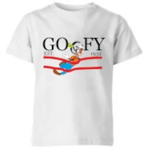 Image of Disney Goofy By Nature Kids T-Shirt - White - 11-12 Years