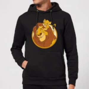 image of Disney Mufasa & Simba Hoodie - Black