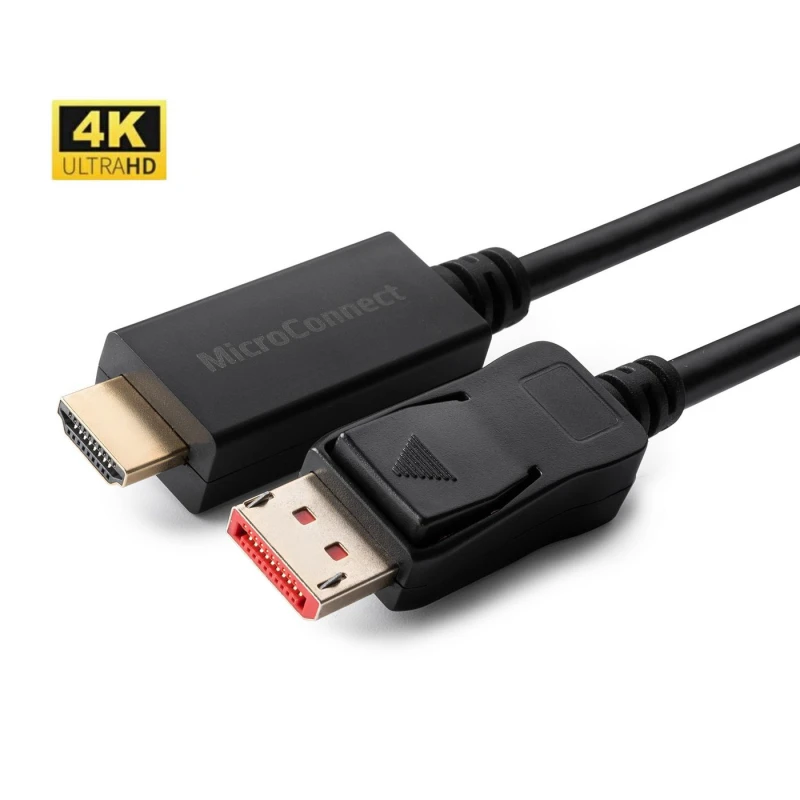 Image of Microconnect MC-DP-HDMI-5004K video cable adapter 5m DisplayPort Blac