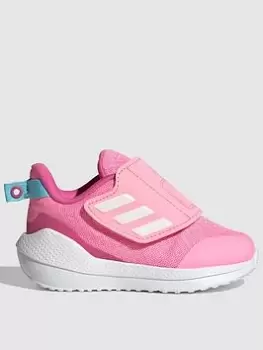 image of adidas Infant Eq21 Run 2.0 Ac, Pink/White, Size 3