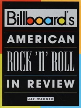 Image of Billboards American Rock n Roll in Review by Jay Warner Paperback