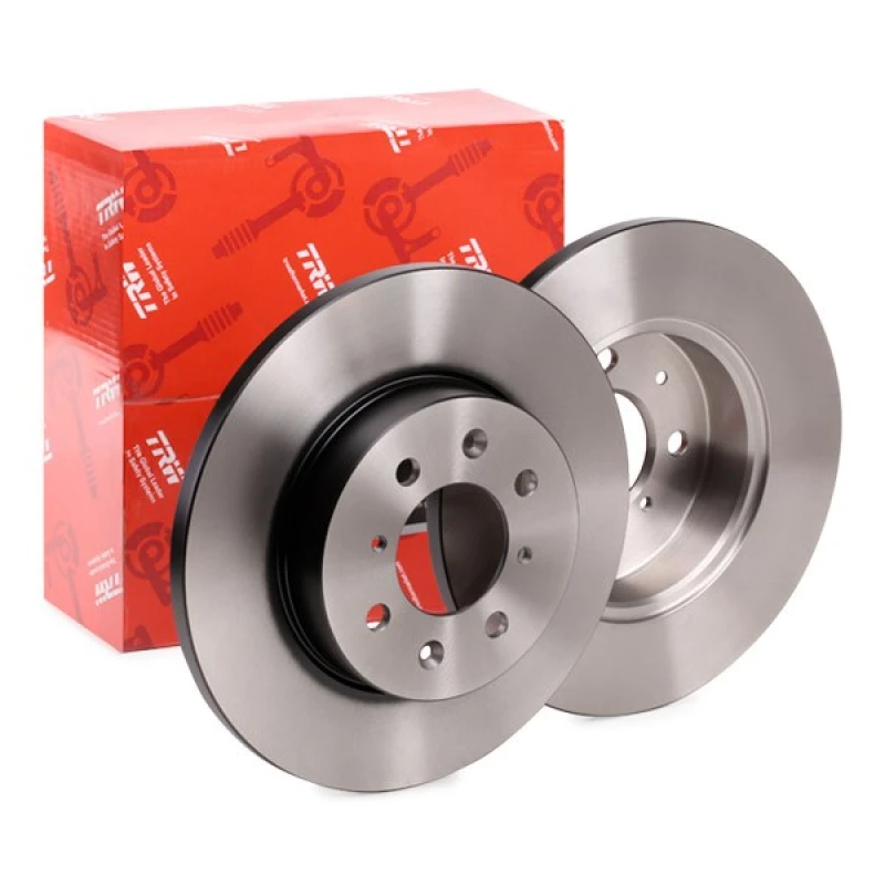 Image of TRW DF2792 Brake disc solid, Painted Brake Disc (82)
