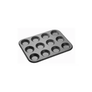 image of Masterclass - Master Class Non-Stick Twelve Hole Shallow Baking Pan 32 x 24cm