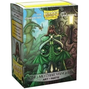 image of Dragon Shield - King Mothar Vanguard: Portrait Classic Art Sleeves - 100 Sleeves