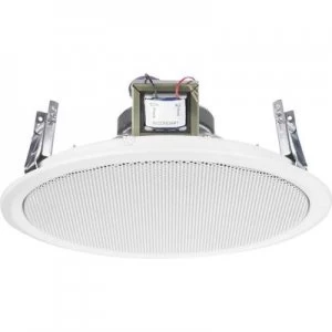 image of Monacor EDL-10TW PA recessed speaker 10 W 100 V White