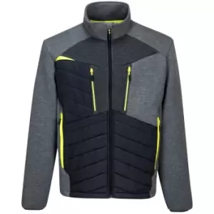 image of Portwest Mens DX4 Baffle Jacket (XL) (Metal Grey) - Metal Grey