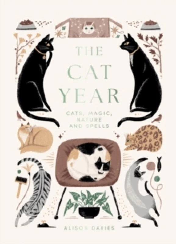 Image of The Cat Year : Cats, Magic, Nature and Spells Hardback