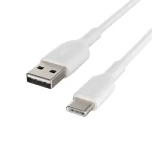 Image of Belkin CAB001BT1MWH USB cable 1m USB A USB C White