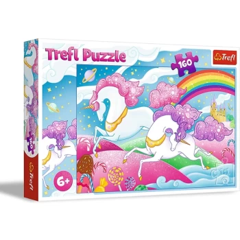 Image of Galloping Unicorns Jigsaw Puzzle - 160 Pieces