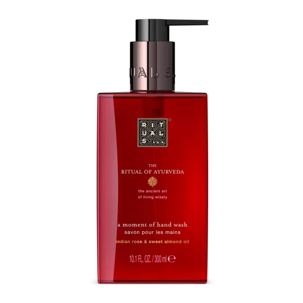 image of Rituals The Ritual of Ayurveda Sweet Almond & Indian Rose Hand Wash 300ml